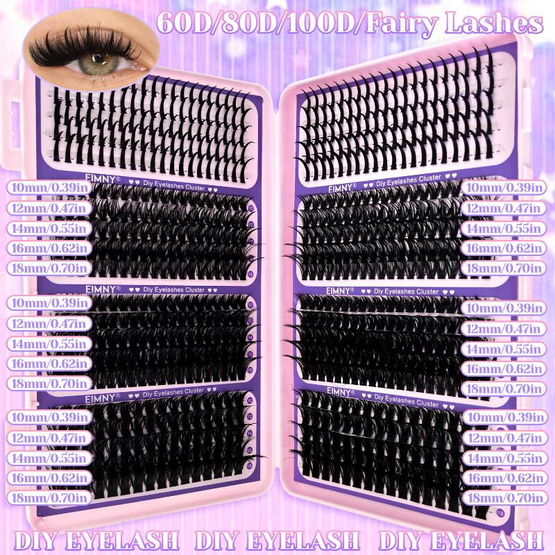 Eyelash Extension Natural - 新しいまつげクラスターDIYまつげエクステミックストレイナチュラルクラスターまつげふわふわ個別まつげセグメントまつげ