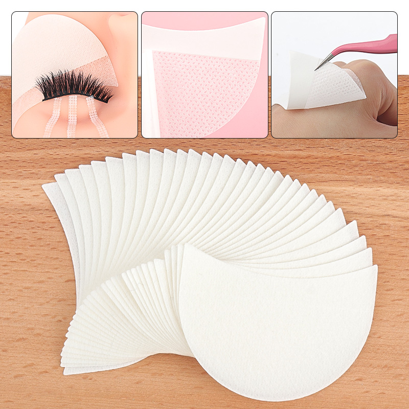 Lash Mapping Sticker - 30/50/100枚入り アイシャドウシールド アイパッチ コットン製 使い捨て つけまつげエクステ用