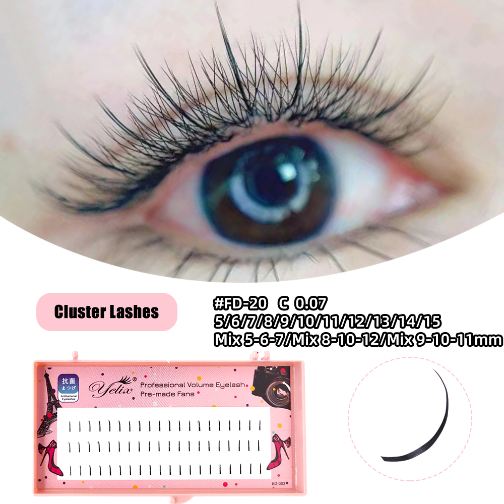 Yelix ナチュラルソフト個別まつげ コミックラッシュ C - Eyelash Extension Natural のレビューと価格