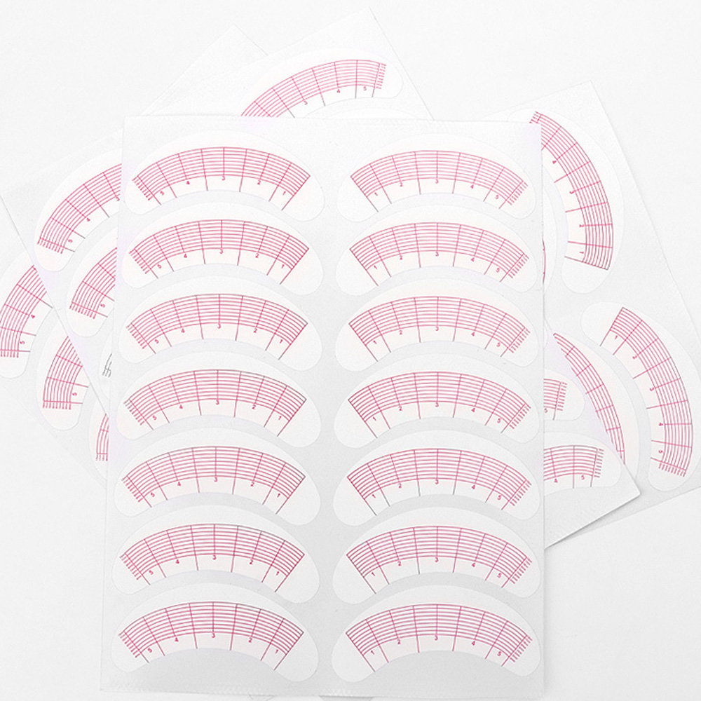 2/5パック入りまつげマッピングステッカー、下まつげ位置決め - Lash Mapping Sticker のレビューと価格