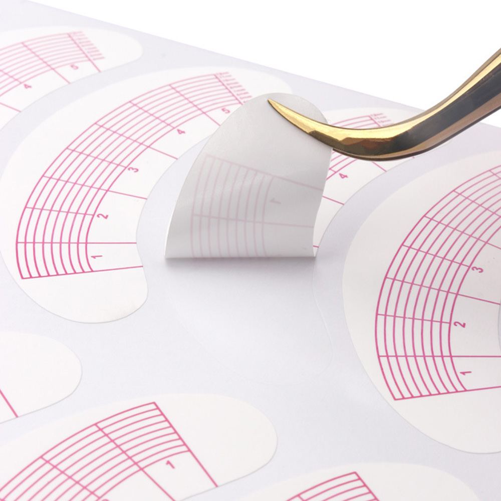2/5パック入りまつげマッピングステッカー、下まつげ位置決め - Lash Mapping Sticker のレビューと価格