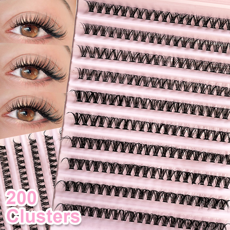 個々のまつげ エクステ用つけまつげ 8-16mm 200本入 - Eyelash Extension Eyelash のレビューと価格