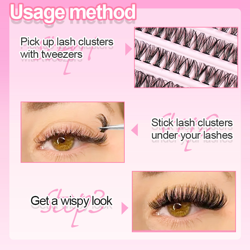個々のまつげ エクステ用つけまつげ 8-16mm 200本入 - Eyelash Extension Eyelash のレビューと価格