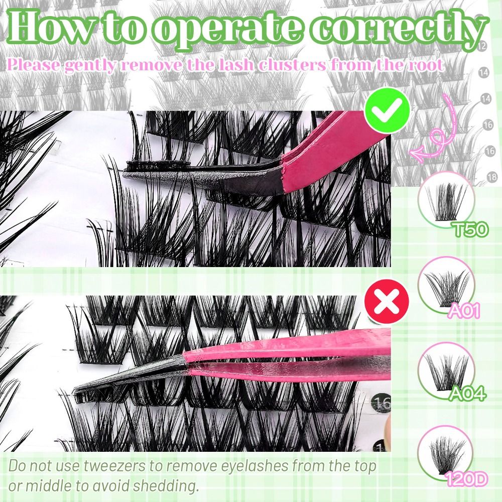 ナチュラルルックつけまつげ ボンド＆シール クラスターデザイ - Eyelash Extension Natural のレビューと価格