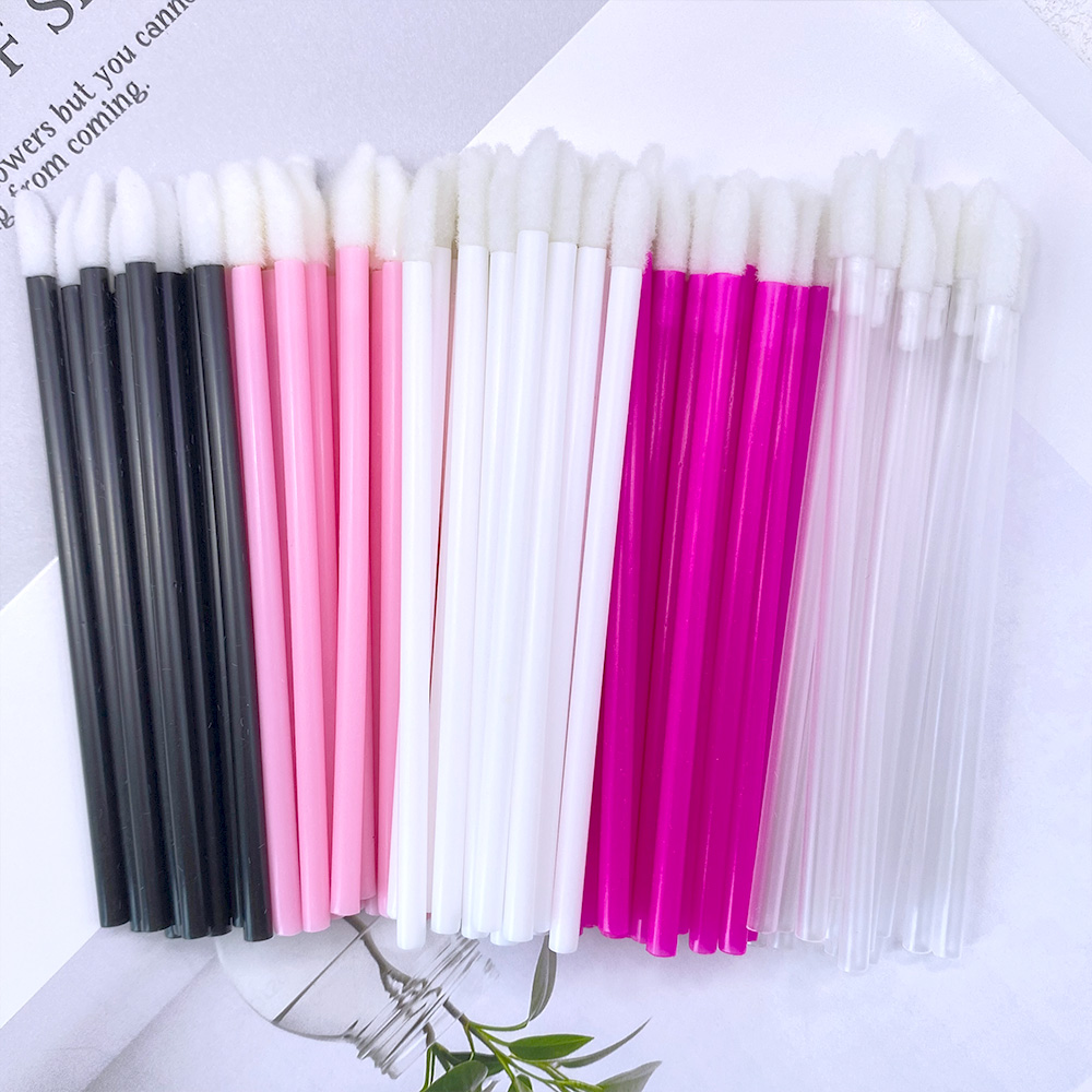 50/500 個使い捨てリップブラシまつげエクステンションメ - Eyelash Extension Eyelash のレビューと価格
