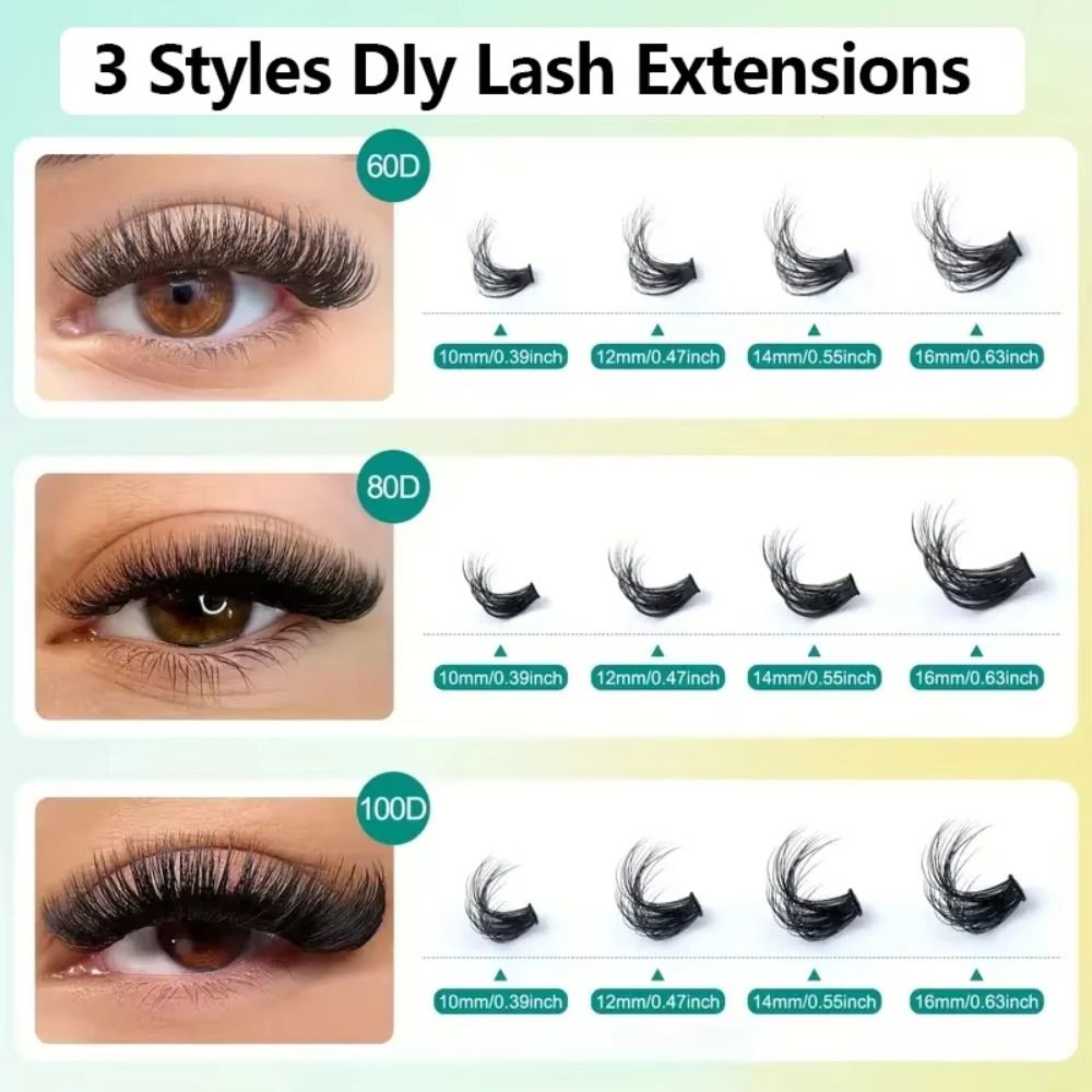 ナチュラルルックつけまつげ ボンド＆シール ウィスピー風 3 - Eyelash Extension Natural のレビューと価格