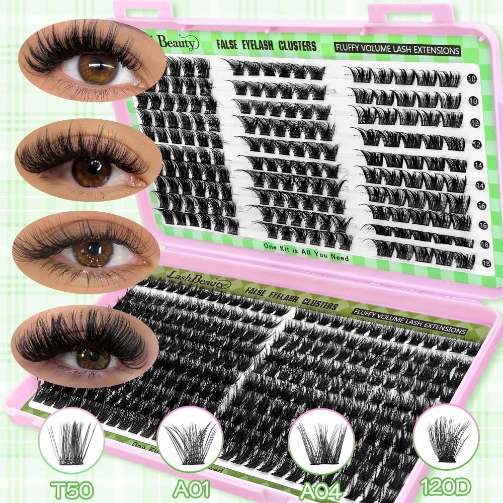 ナチュラルルックつけまつげ　ウィスピー風クラスターデザイン　 - Eyelash Extension Natural のレビューと価格