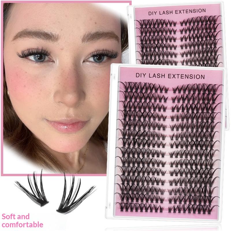 20個入り DIYつけまつげ セルフエクステ ソフトボリュー - Eyelash Extension Natural のレビューと価格