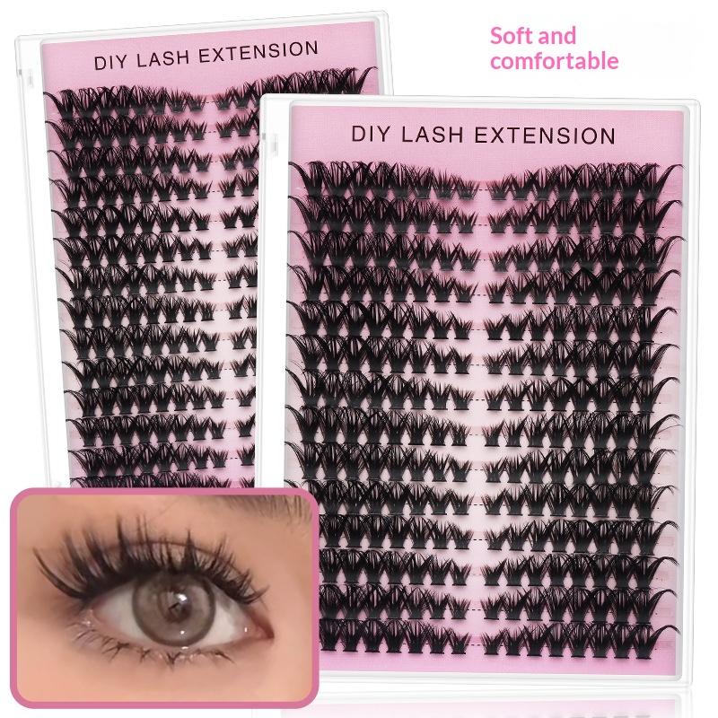 20個入り DIYつけまつげ セルフエクステ ソフトボリュー - Eyelash Extension Natural のレビューと価格