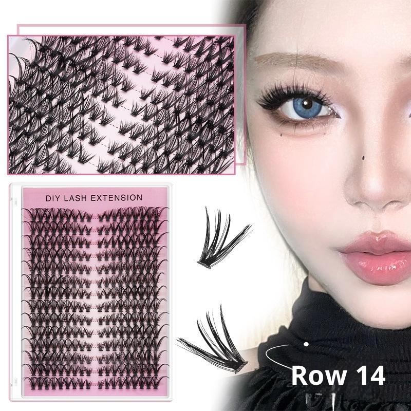 20個入り DIYつけまつげ セルフエクステ ソフトボリュー - Eyelash Extension Natural のレビューと価格