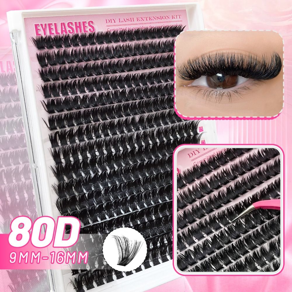 ナチュラルルックつけまつげ ボンド＆シール クラスターデザイ - Eyelash Extension Natural のレビューと価格