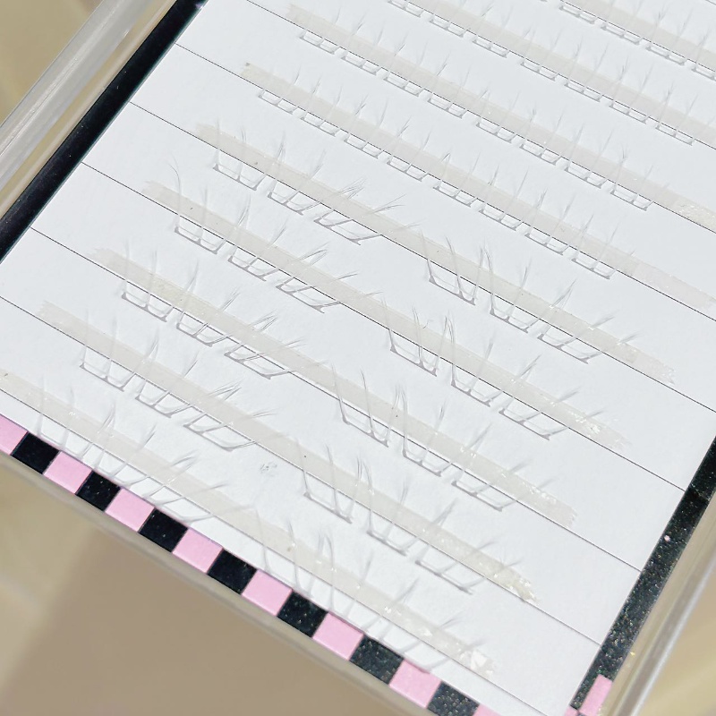 ミクシャオヘ ホワイトキャットパウ 個別下まつげ 超薄型 デ - Eyelash Extension Natural のレビューと価格