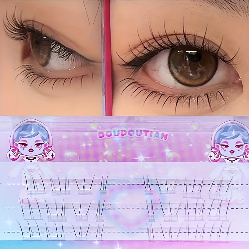 Duoduotian 猫の爪のような下まつげ 初心者向け 1 - Eyelash Extension Natural のレビューと価格