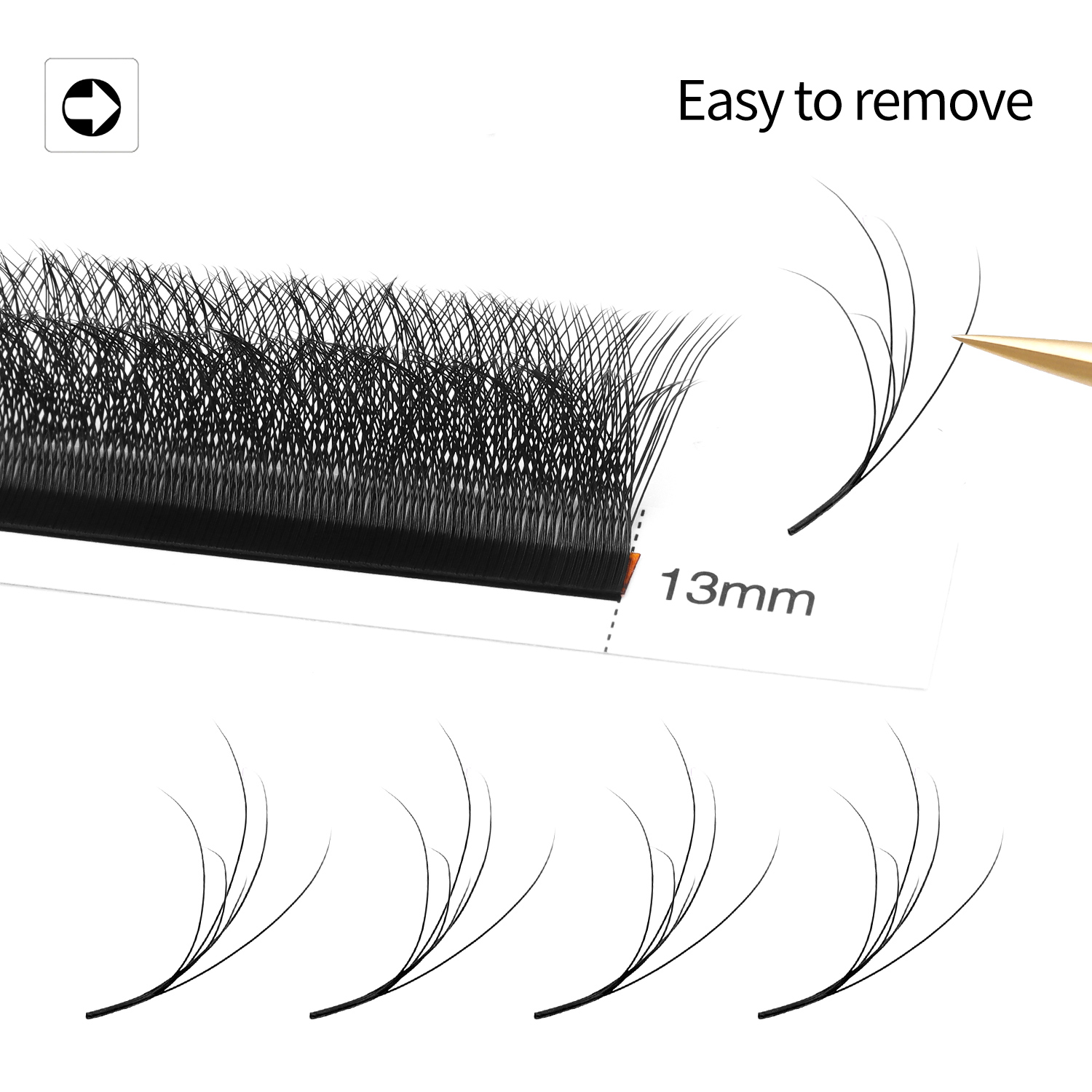 XIUSUZAKI ダブルレイヤー 3Dまつげエクステ マッ - Eyelash Extension Double Volume のレビューと価格
