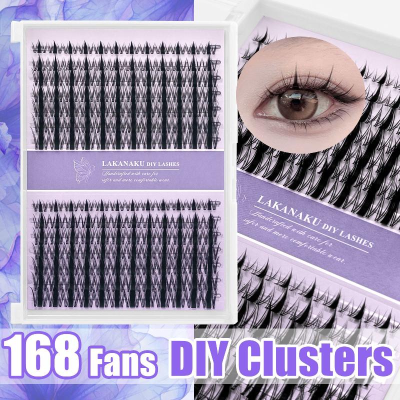 自然なまつげ まつげ束 個別でふわふわ 簡単装着 初心者向け - Eyelash Extension Natural のレビューと価格