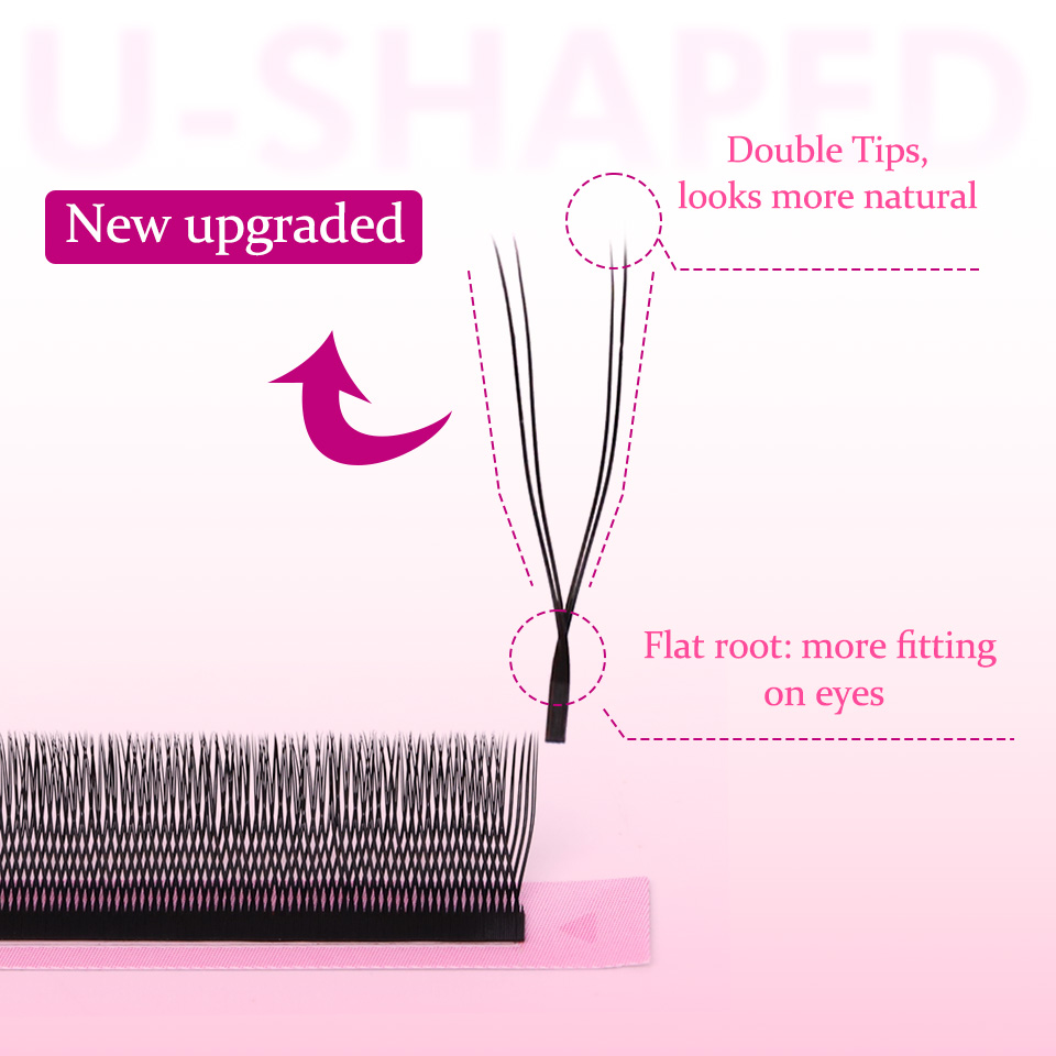 ルジャデ U字型 YY型 まつげエクステ ハンドメイド マッ - Eyelash Extension Double Volume のレビューと価格