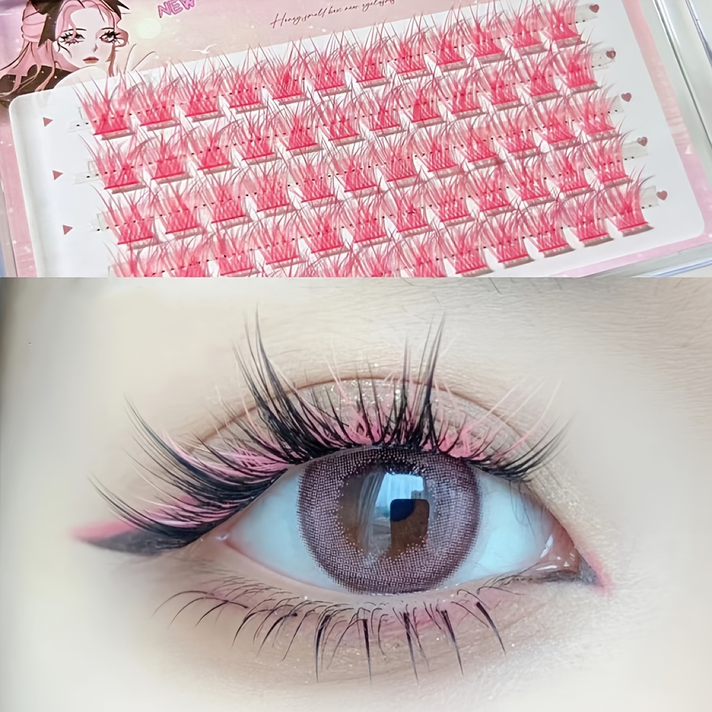 ミクシャオヘ カラフルまつげ 60束 簡単装着 ナチュラルマ - Eyelash Extension Eyelash のレビューと価格