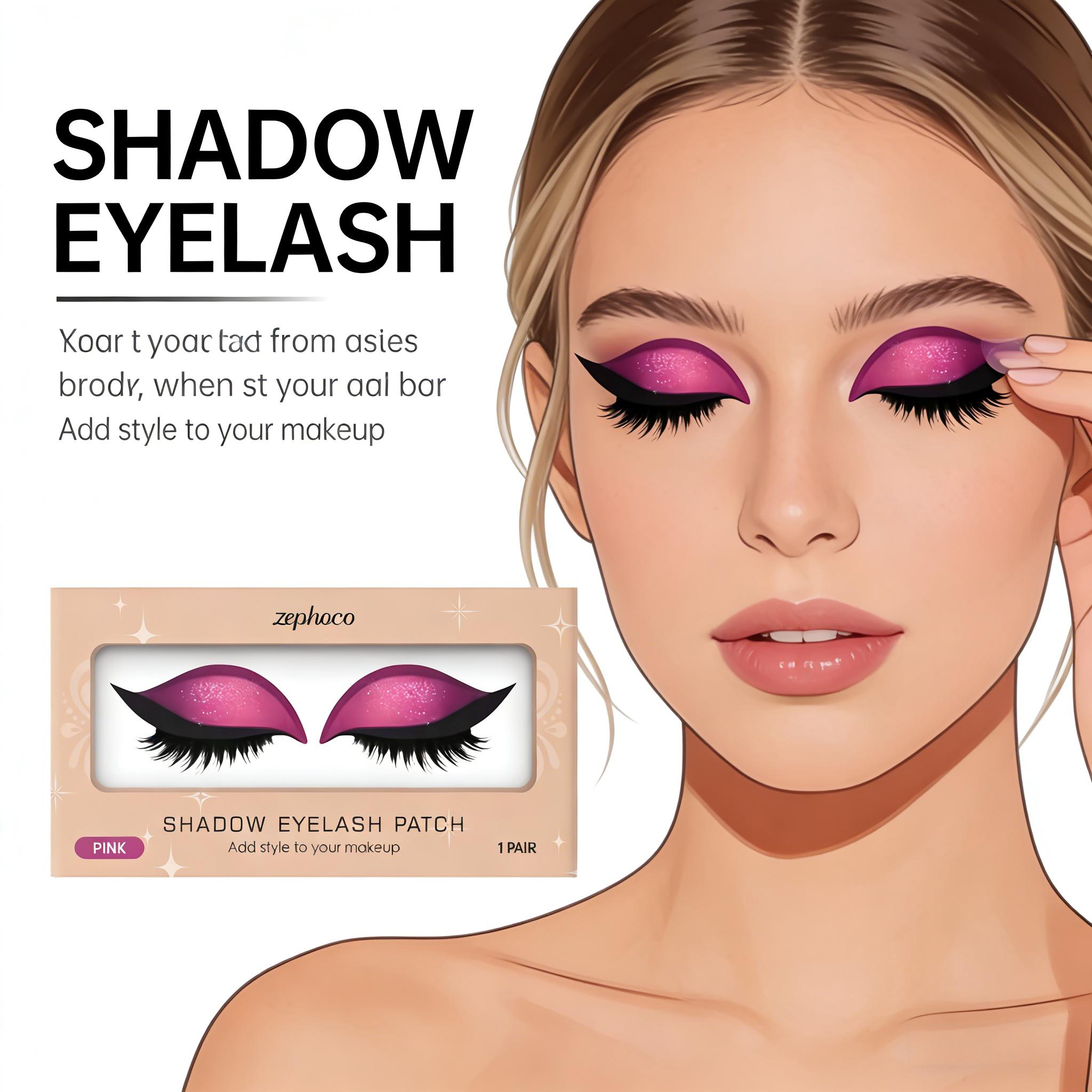 レイジーアイシャドウまつげパッチとアイライナー2-in-1つ - Lash Mapping Sticker のレビューと価格