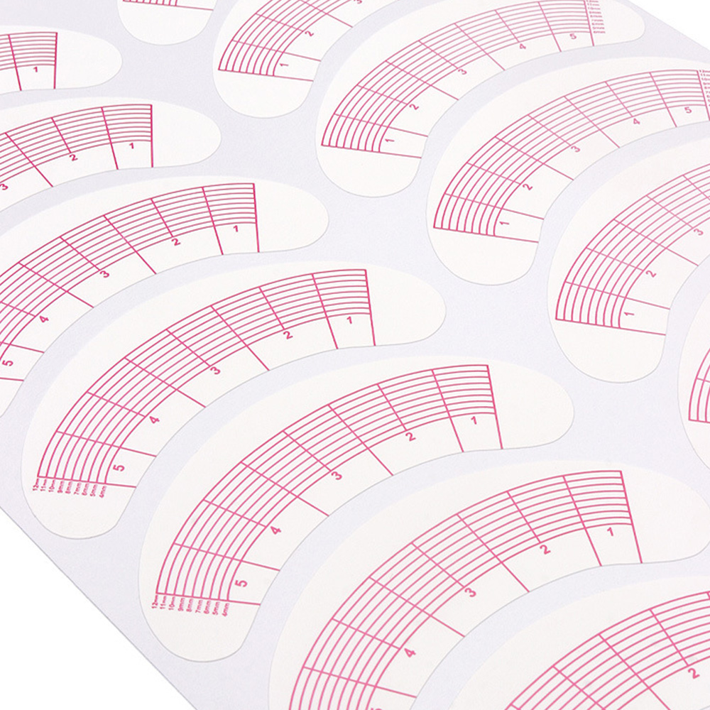 2/5パック ラッシュマッピングステッカー 目の下の位置決め - Lash Mapping Sticker のレビューと価格