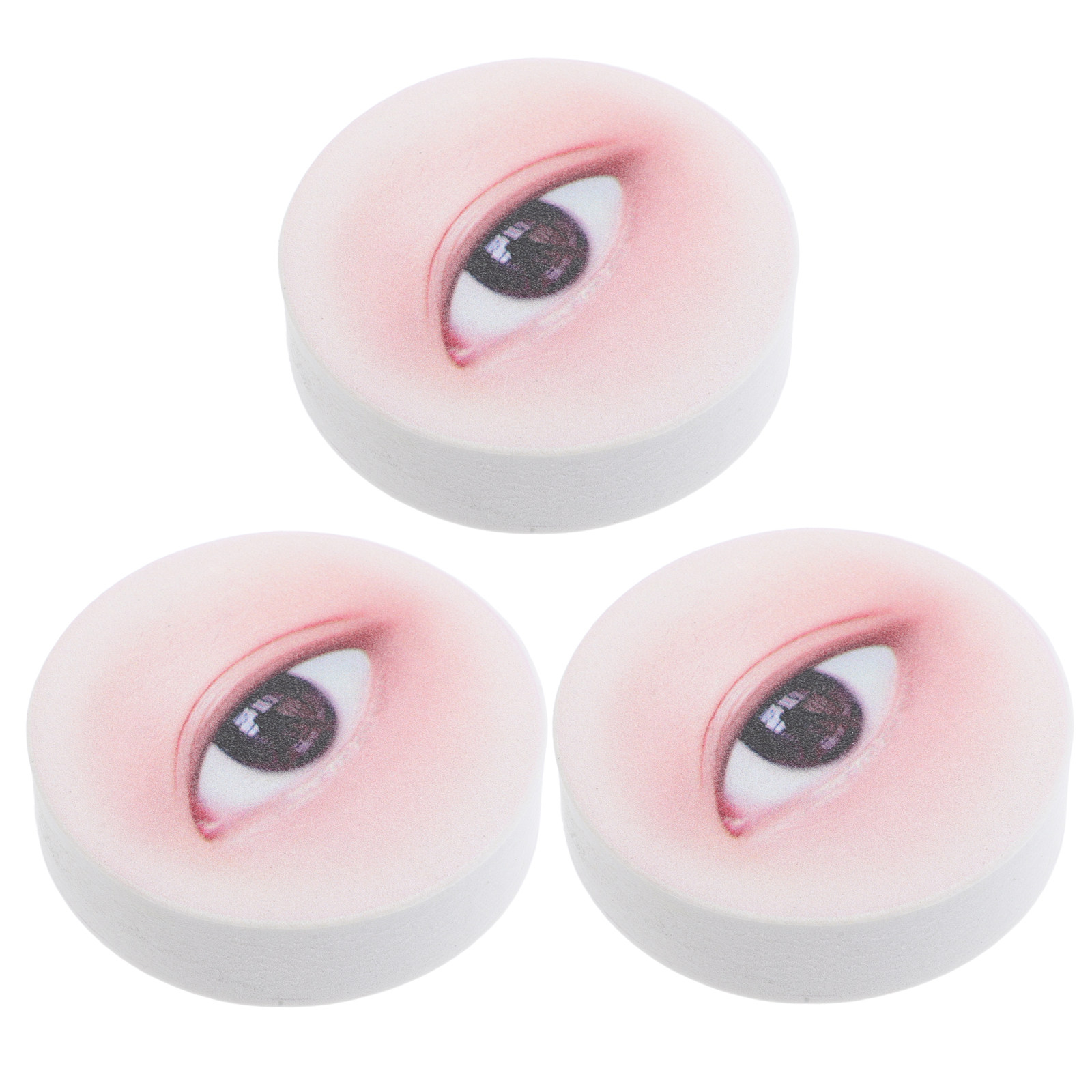 3個入りまつげエクステ練習ボード ブラック 再利用可能 まつ - Eyelash Extension Eyelash のレビューと価格