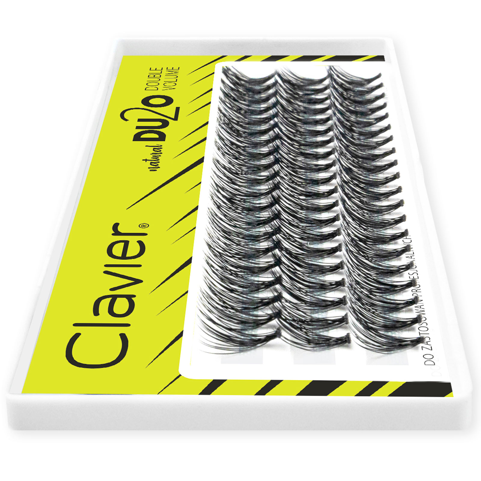 クラヴィア DU2O 10 ボックスあたりセットまつげ 20 - Eyelash Extension Double Volume のレビューと価格