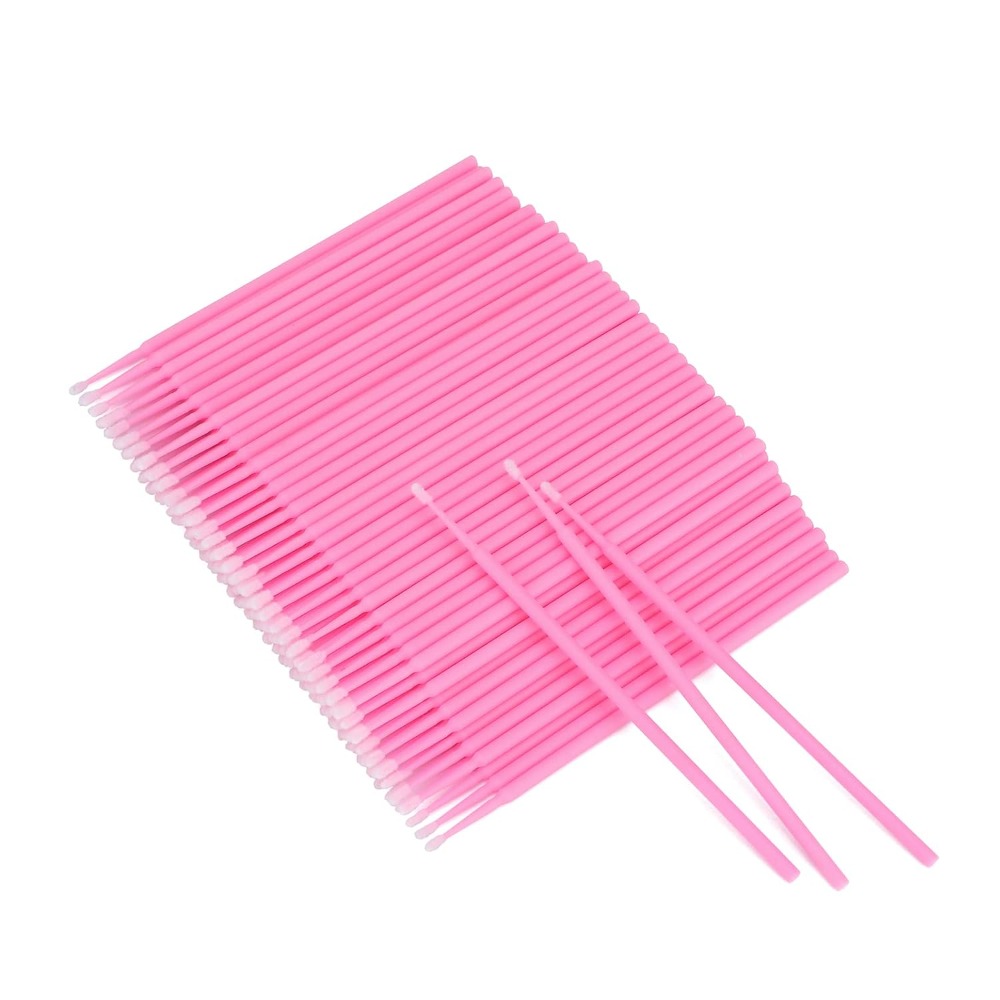 500本入り使い捨てマイクロコットンスワブ 曲げられるまつげ - Eyelash Extension Eyelash のレビューと価格